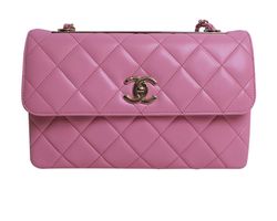 Trendy CC Flap Bag, Lambskin, Pink, 27687390 (2019), 4